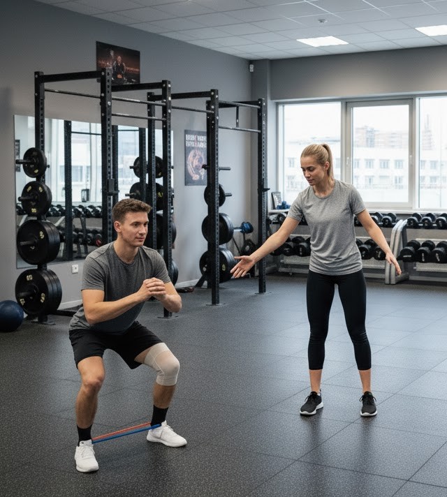 Sportrevalidatie in de oefenzaal